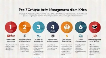 Das sind die Top 7 Schritte beim Management von Krisen