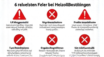 Die 6 häufigsten Fehler bei Heizölbestellungen