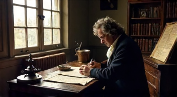 Die Rolle der Musik im Prozess: Ich bin Ludwig van Beethoven (Komponist, 1770-1827)