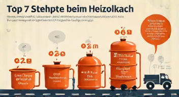 Das sind die Top 7 Schritte beim Heizölkauf