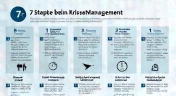 Das sind die Top 7 Schritte beim Krisenmanagement