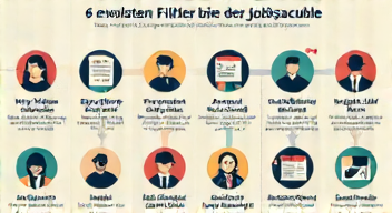 Die 6 häufigsten Fehler bei der Jobsuche