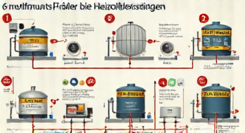 Die 6 häufigsten Fehler bei Heizölbestellungen