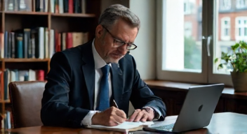 Einblick von Dr. Hans Müller, Politikwissenschaftler (50 Jahre) (8/10)