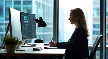 Ich bin Dr. Lisa Weber, Technologieforscherin (3/10)