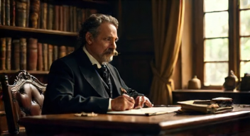 Ich bin Friedrich Nietzsche, Philosoph, 1844-1900. (5/10)