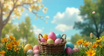 Ich erinnere an die Ostern der Kindheit, voller Farben und Freude (1/10)