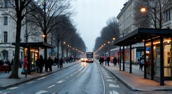 Ich erlebe die Auswirkungen des Streiks im Nahverkehr (1/10)