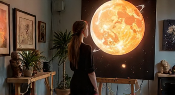 Lena Meyer-Landrut über Kunst und Raumfahrt (8/10)