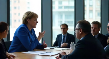 Politische Diskussion: Angela Merkel (9/10)