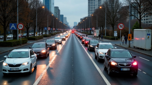 Streik im Nahverkehr: Staus, Umstieg auf Autos und Auswirkungen auf Städte
